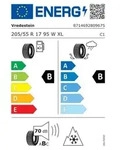 VREDESTEIN Ganzjahresreifen 205/55 R17 TL 95W QUATRAC PRO EV XL FSL BSW M+S 3PMSF