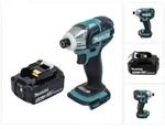 "Makita DTS 141 M1 Akku Impulsschrauber 18 V 40 Nm 1/4" Brushless + 1x Akku 4,0...