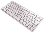 CHERRY KW 7100 MINI BT Bluetooth&reg; Tastatur Deutsch, QWERTZ Rosa Ger&auml;uscharme