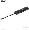 Club 3D CSV-1596, Club 3D USB-6-in1-HUB USB-C > HDMI/2xUSB/2xUSB-C/RJ45 100W...