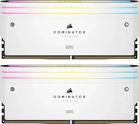 Corsair CMP48GX5M2X7200C36W, 48GB Corsair Dominator Titanium RGB wei&szlig;...