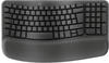 Logitech 920-012298, LOGITECH Wave Keys wireless ergonomic keyboard - GRAPHITE -