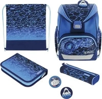 Herlitz 50046164, Herlitz Schulranzen UltraLight Plus Blue Shark