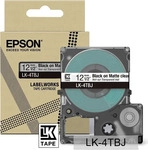 Epson C53S672065, Epson LabelWorks LK-4TBJ - Schwarz auf Matt-Transparent - Rolle