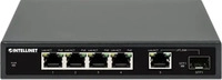 Intellinet 561822, Intellinet 5-Port Gigabit PoE+ Switch 1SFP91W