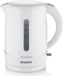 Severin 4325-000, SEVERIN Wasserkocher WK 4325 wei&szlig; 1,7 l 2200 W