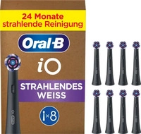 Oral-B iO Strahlendes Weiss 8er (schwarz, F&uuml;r eine aufhellende Reinigung)