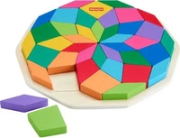 Mattel HXT94, Mattel Mandalapuzzle aus Holz (40 Teile)