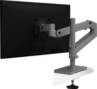 Ergotron 45-709-293, ERGOTRON LX PRO ARM SINGLE DISPLAY TALL, silber