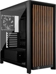 Corsair CC-9011340-WW, Corsair FRAME 4000D RS Wood Mid-Tower, Black/Walnut Midi