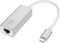 LevelOne USB-0402 V4, LevelOne Adapter USB-C -> GBit-LAN USB-0402 V4