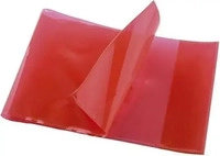 Donau 2286095-04, Donau Heftumschlag rot Kunststoff DIN A5 quer