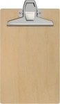 Maul 2394470, MAUL Klemmbrett tilia 2394470 DIN A5 braun Holzhartfaser