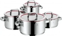 WMF 07.6004.6380, WMF Function 4 Kochtopf-Set, 4-tlg.