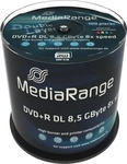 MediaRange MR471, MediaRange MR471 DVD+R DL 8,5GB 8x IW(100) DVD DL Cake,...