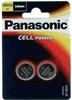 Panasonic CR-2016EL/2B, Batterie Panasonic Lithium Knopfzelle CR2016, 3V Lithium