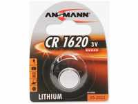ANSMANN 5020072, ANSMANN CR1620 Lithium Knopfzellen Batterie 3.0 V 1er Pack,...