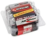 ANSMANN 5015548, ANSMANN LR6 Alkaline AA Mignon Batterie 1.5 V 20er Pack
