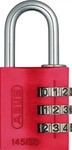 ABUS Security Center 466151, ABUS Security Center ABUS Vorh&auml;ngeschloss 145/30 rot