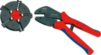 Knipex 4000810030, Crimphebelzange L.250mm MultiCrimp m.2Komp.-H&uuml;llen KNIPEX