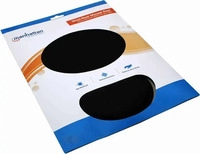 Manhattan 434362, Manhattan Mauspad 241 mm x 203 mm schwarz