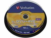 Verbatim 43552, Verbatim DVD-RW 4.7 GB 10er Spindel (43552), Art# 7781690