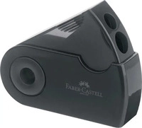 Faber-Castell 182700, Faber-Castell Spitzer Doppelspitzdose Sleeve schwarz