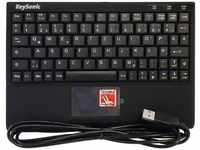 KeySonic 60378, Keysonic Mini-Tastatur (US) Touchpad ACK-3410 schwarz, Art# 8913787