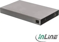 InLine 00031A, InLine 00031A 2.5" (6,35cm) USB 3.1 Typ C silber