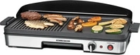 Rommelsbacher BBQ 2003, Rommelsbacher Elektrogrill BBQ 2003 (schwarz/edelstahl, 1.900