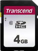 Transcend TS4GSDC300S, 4GB Transcend SD Card SDHC SDC300S 95/45 MB/s, Art#...