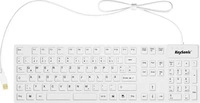 KeySonic 28063, KeySonic KSK-8003 IN USB Deutsch wei&szlig; (kabelgebunden)