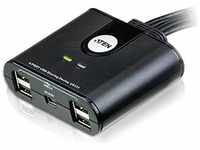 ATEN US424-AT, ATEN Technology US424 4-fach USB 2.0 Peripheriegeräte Swicth,...