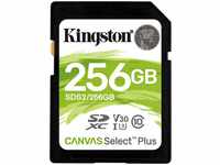 Kingston SDS2/256GB, 256GB Kingston SDXC CANVAS SELECT PLUS, Art# 8945422
