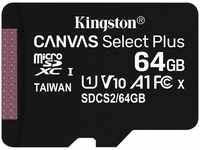 Kingston SDCS2/64GBSP, 64GB Kingston MICROSDXC CANVAS SELECT, SDCS2/64GBSP, Art#