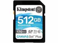 Kingston SDG3/512GB, 512GB Kingston Canvas Go! Plus - Flash-Speicherkarte SDXC...