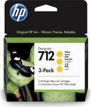 HP 3ED79A, HP Tinte 3x29ml No.712 DesignJet Ink Cartridge gelb