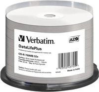 Verbatim 43745, Verbatim CD-R 700 MB bedruckbar 50er Spindel (43745)
