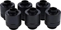 Alphacool 1011157, Alphacool Eiszapfen 13/10mm Anschraubt&uuml;lle G1/4 - Deep Black