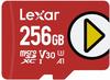 Lexar LMSPLAY256G-BNNNG, 256GB Lexar PLAY microSDXC UHS-I Card - Klasse 10 -...