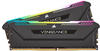 Corsair CMH16GX4M2E3200C16, 16GB Corsair Vengeance RGB PRO SL schwarz DDR4-3200...