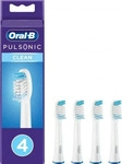 Braun ORAL-BAUFSTECKB&Uuml;RSTENPULSONICC, Braun Aufsteckb&uuml;rste 4tlg Pulsonic Clean