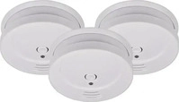 Brennenstuhl 1290080003, brennenstuhl Rauchmelder RM C 9010, 85 db, 3er-Pack, weiss