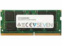 V7 V7192008GBS, 8GB V7 V7192008GBS DDR4-2400 SO-DIMM CL17 Single, Art# 8790849