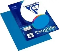 Clairefontaine 4111C, Clairefontaine Kopierpapier Troph&eacute;e karibischblau DIN A4...