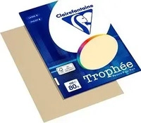 Clairefontaine 4106C, Clairefontaine Kopierpapier Troph&eacute;e chamois DIN A4 80...
