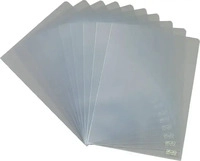 Herlitz 5924105, Herlitz Aktenh&uuml;lle A4 PP Standard klar oben/rechts offen 10s