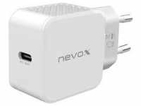 Nevox 2008, nevox USB PD Type C Ladegerät (Power Adapter) 30 Watt weiß, Art#