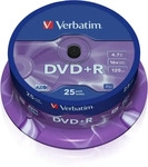 Verbatim 43500, Verbatim DVD+R 4.7 GB 25er Spindel (43500)