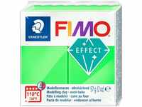 FIMO 8010-501, FIMO EFFECT Modelliermasse, ofenhärten, neongrün, 57 g, Art#...